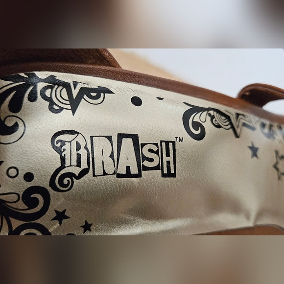 Brown Strappy Heels - Picture 3 of 6